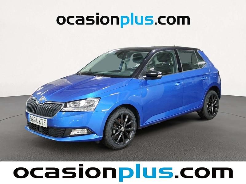 Azul Usado 2019 Skoda Fabia Utilitario | 13.628 € (Caro) - Imagen 1/4