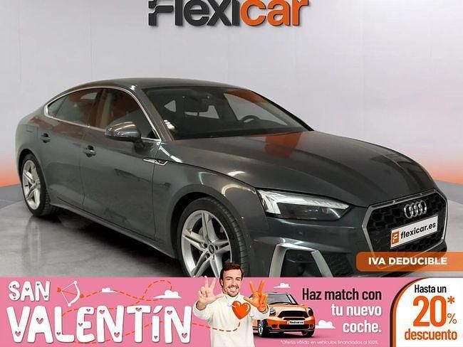 Usado Audi A5 Sportback 204 CV (150 kW) 2021 Gris Utilitario