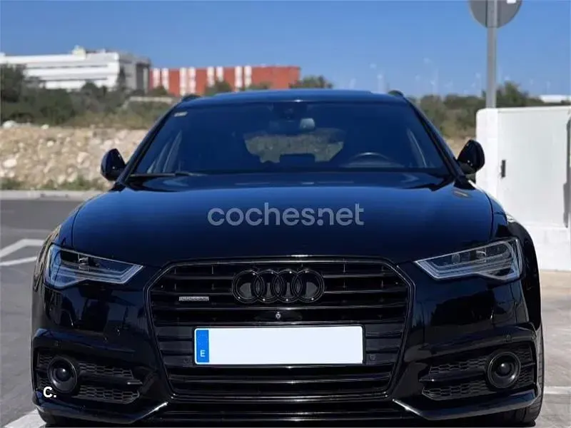 Usado Audi A6 Competition 326 CV (239 kW) 2015 Negro Familiar