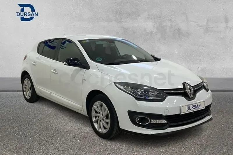 Usado Renault Mégane LIMITED 116 CV (85 kW) 2015 Blanco Berlina