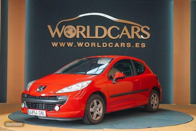 Rojo Usado 2009 Peugeot 207 Sport Utilitario | 6295 € (Precio justo) - Imagen 1/4