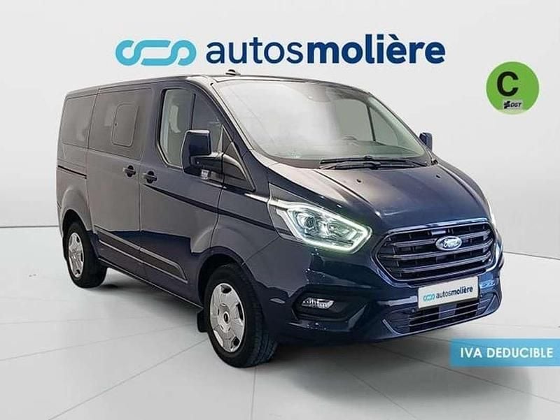 Usado Ford Transit Custom Trend 105 CV (77 kW) 2022 Azul Familiar