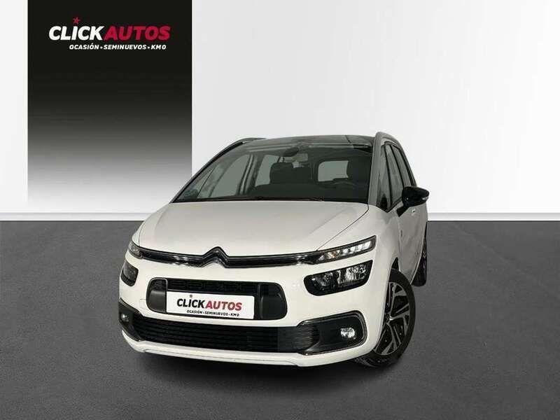 Blanco Usado 2022 Citroën C4 SpaceTourer PureTech Monovolumen | 16.200 € (Precio justo) - Imagen 1/4