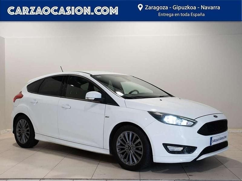 Blanco Usado 2018 Ford Focus ST-Line Utilitario | 12.495 € (Buen precio) - Imagen 1/4