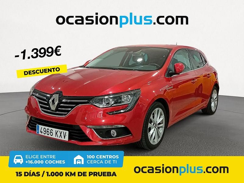 Rojo Usado 2019 Renault Mégane IV Zen Berlina | 15.390 € (Precio justo) - Imagen 1/4