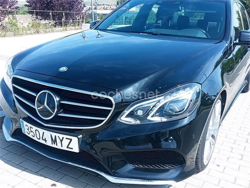 Negro Usado 2017 Mercedes E350 Avantgarde Berlina | 26.750 € (Buen precio) - Imagen 1/4