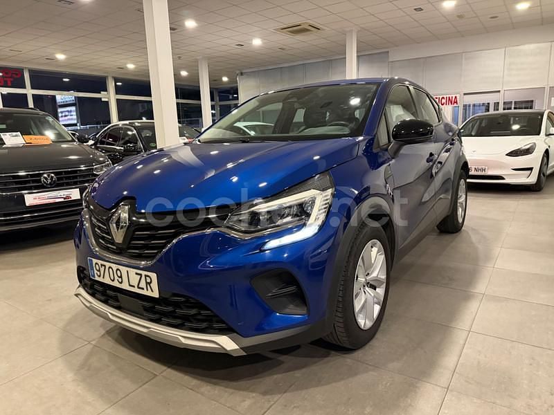 Brugt Renault Captur Intens 90 HK (66 kW) 2022 Blå SUV