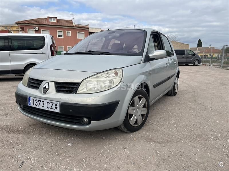 Usado Renault Scénic II Authentique 100 CV (73 kW) 2004 Azul Monovolumen