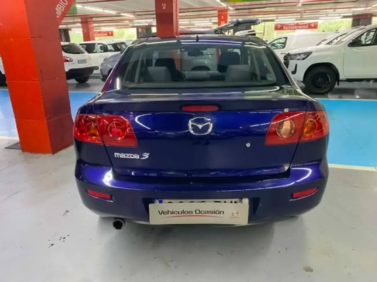 Usado Mazda 3 Sportive 150 CV (110 kW) 2005 Azul Utilitario
