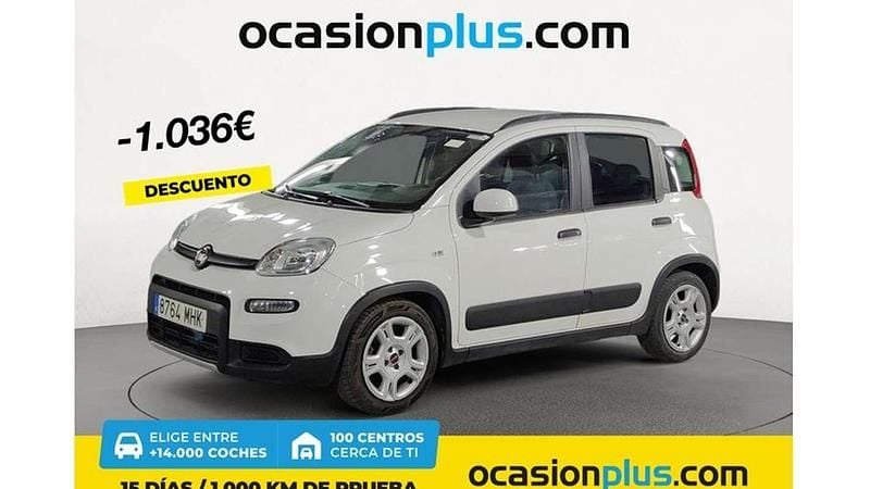 Blanco Usado 2023 Fiat Panda Cross Cross Utilitario | 10.364 € (Buen precio) - Imagen 1/4