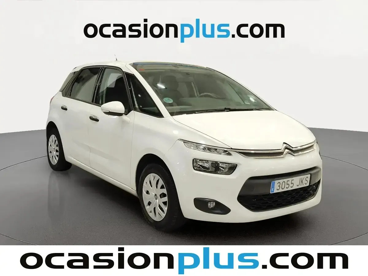 Usado Citroën C4 Live 130 CV (95 kW) 2015 Blanco Monovolumen