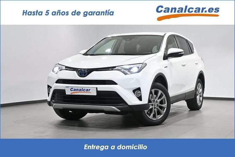 Blanco Usado 2018 Toyota RAV4 Hybrid Advance SUV | 18.943 € (Buen precio) - Imagen 1/4