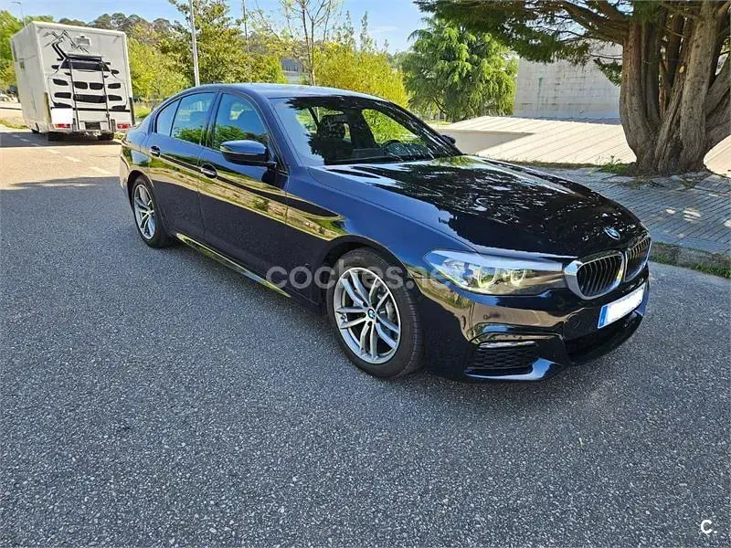 Usado BMW 520 190 CV (139 kW) 2017 Azul Berlina