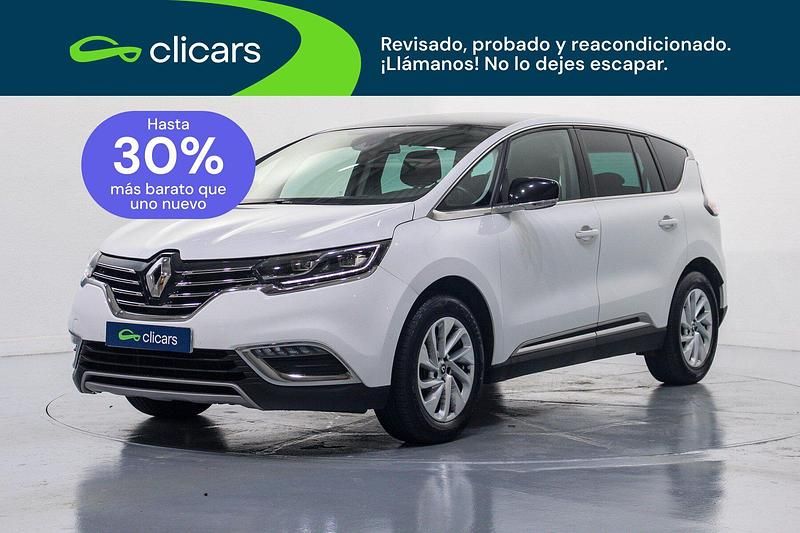 Usado Renault Espace Zen 130 CV (95 kW) 2017 Blanco Monovolumen