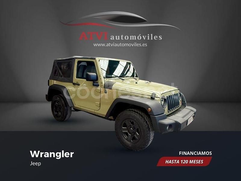 Usado Jeep Wrangler 200 CV (147 kW) 2013 Verde SUV