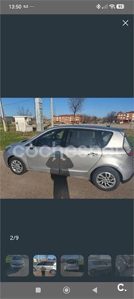 Usado Renault Scénic III Dynamique 110 CV (80 kW) 2012 Gris / plata Monovolumen