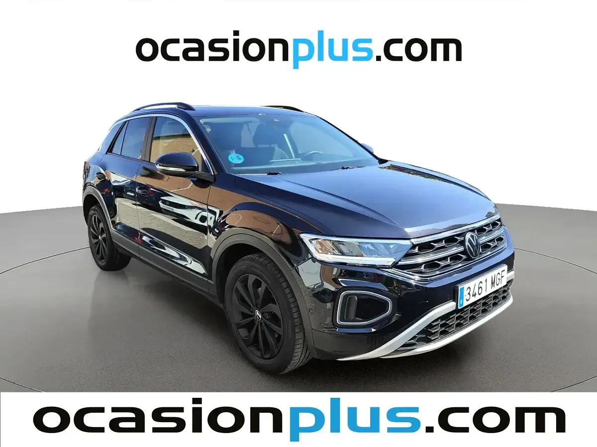 Usado VW T-Roc Life 150 CV (110 kW) 2023 Negro SUV