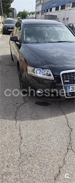 Usado Audi A6 S-Line 140 CV (102 kW) 2008 Negro Familiar