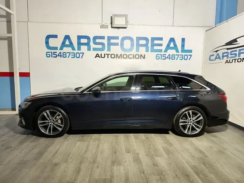Usado Audi A6 Ambiente 204 CV (150 kW) 2019 Azul Familiar