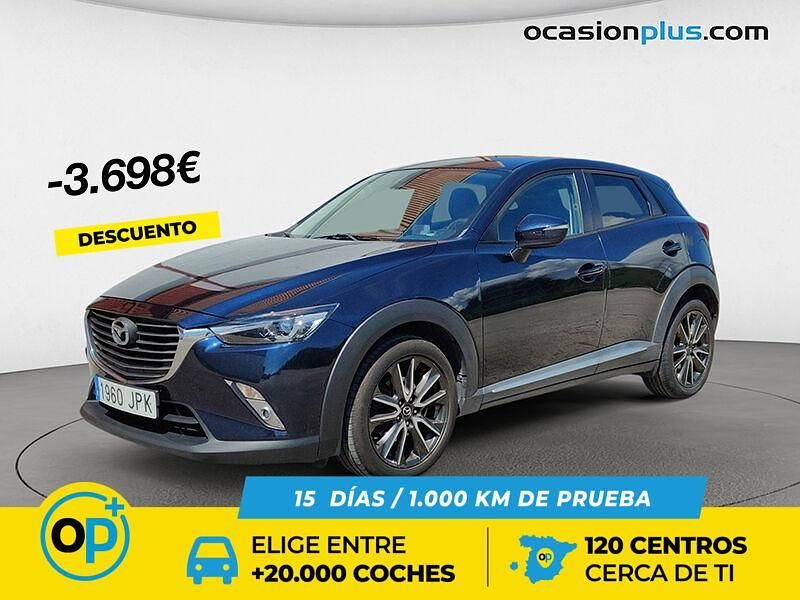 Usado Mazda CX-3 Luxury 105 CV (77 kW) 2016 Azul SUV