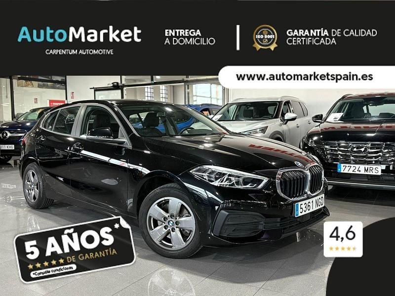 Negro Usado 2021 BMW 118 Sport Line Utilitario | 21.900 € (Precio justo) - Imagen 1/4