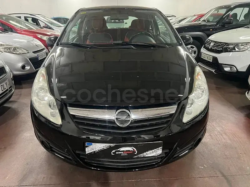 Usado Opel Corsa Enjoy 90 CV (66 kW) 2007 Negro Utilitario
