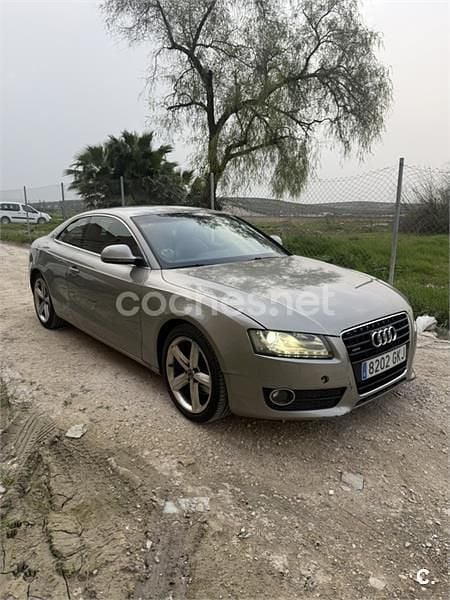 Usado Audi A5 S-Line 240 CV (176 kW) 2009 Gris / plata Coupe