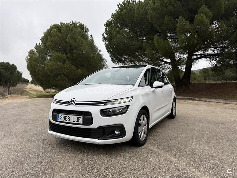 Blanco Usado 2020 Citroën C4 SpaceTourer Feel Monovolumen | 10.500 € (Buen precio) - Imagen 1/4