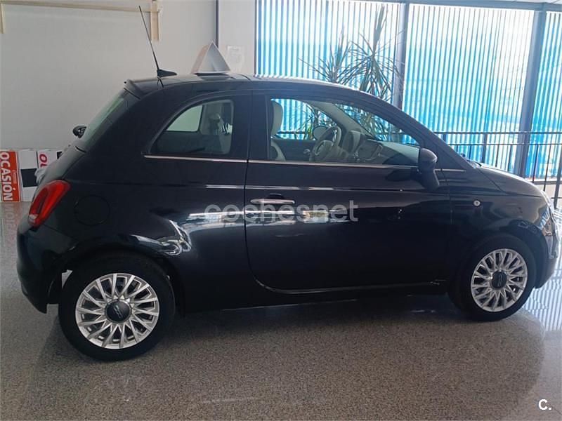 Usado Fiat 500 Lounge 69 CV (50 kW) 2020 Negro Berlina