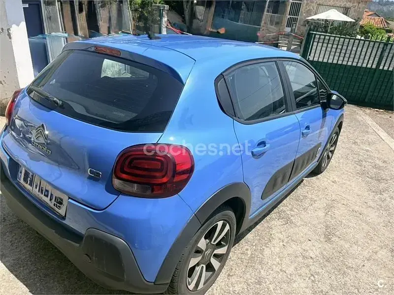 Usado Citroën C3 Feel 82 CV (60 kW) 2017 Azul Berlina