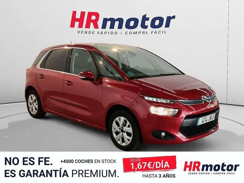 Usado Citroën C4 PureTech 131 CV (96 kW) 2015 Rojo Utilitario