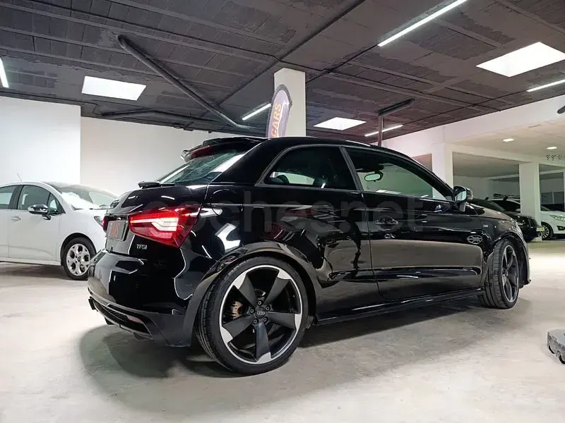 Usado Audi A1 S-Line 192 CV (141 kW) 2015 Negro Utilitario