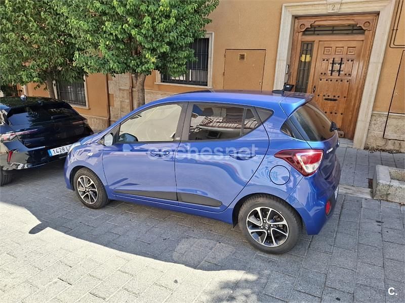 Azul Usado 2018 Hyundai i10 GO! Utilitario | 9100 € (Precio justo) - Imagen 1/4