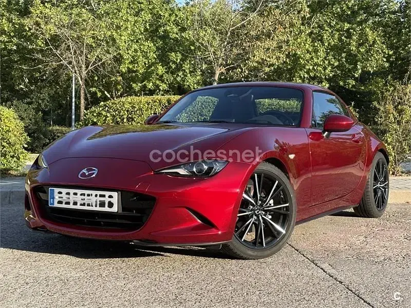 Usado Mazda MX5 Exclusive-Line 184 CV (135 kW) 2025 Rojo Descapotable