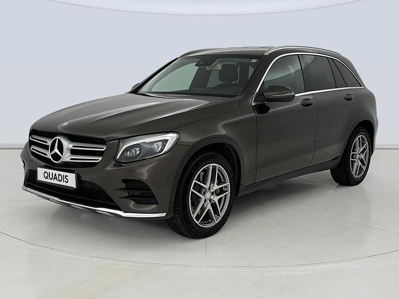 Usado Mercedes GLC250 AMG line 204 CV (150 kW) 2016 Marrón SUV