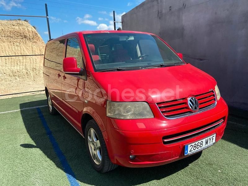 Usado VW Multivan Highline 174 CV (127 kW) 2005 Rojo Van