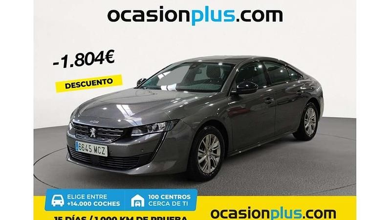 Gris Usado 2022 Peugeot 508 Active Berlina | 18.046 € (Precio justo) - Imagen 1/4