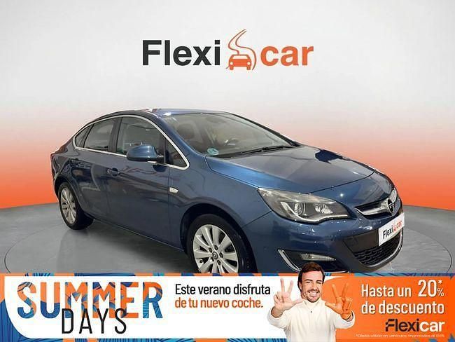 Azul Usado 2015 Opel Astra Business Berlina | 9450 € (Precio justo) - Imagen 1/4