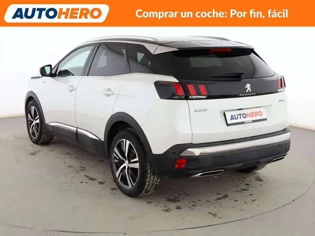 Usado Peugeot 3008 GT-line 131 CV (96 kW) 2019 Blanco SUV