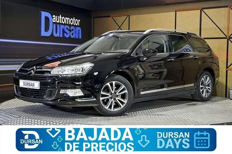 Negro Usado 2016 Citroën C5 XTR Familiar | 11.990 € (Precio justo) - Imagen 1/4