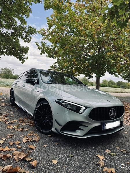 Gris / plata Usado 2020 Mercedes A35 AMG Berlina | 40.990 € (Precio justo) - Imagen 1/4