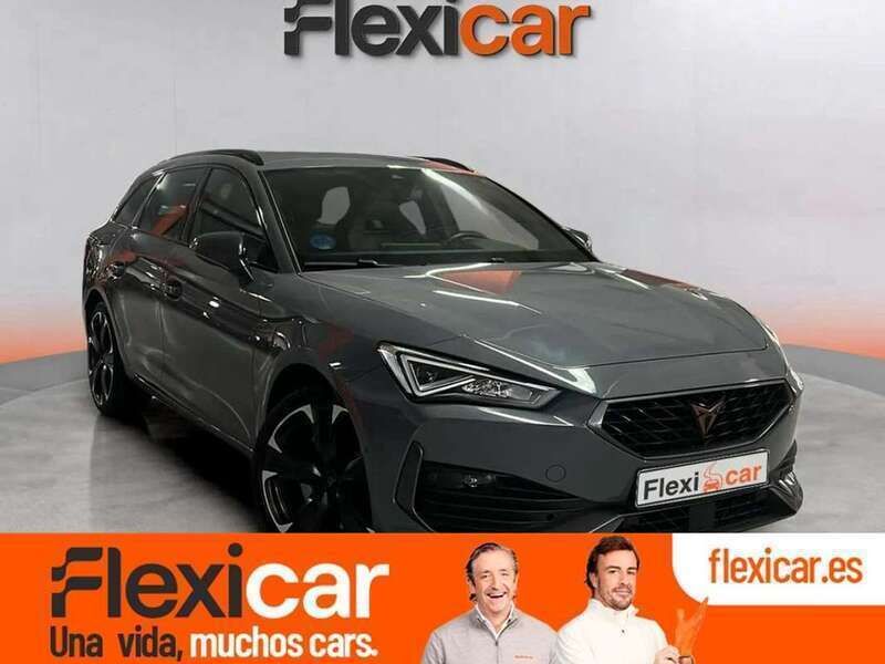 Gris Usado 2021 Cupra Leon Familiar | 24.390 € - Imagen 1/4
