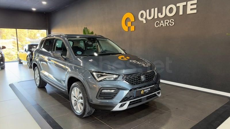 Usado Seat Ateca Style 110 CV (80 kW) 2021 Gris / plata SUV