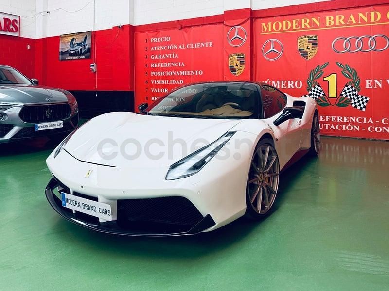 Usado Ferrari 488 670 CV (492 kW) 2016 Blanco Coupe