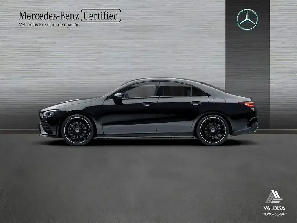 Usado Mercedes CLA200 150 CV (110 kW) 2021 Negro noche Coupe