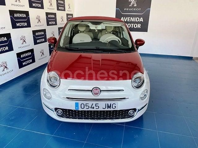Usado Fiat 500C Lounge 69 CV (50 kW) 2016 Blanco Descapotable