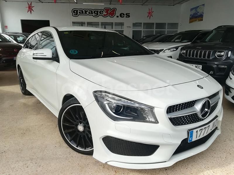 Blanco Usado 2015 Mercedes CLA200 Shooting Brake AMG line Familiar | 18.900 € (Caro) - Imagen 1/4