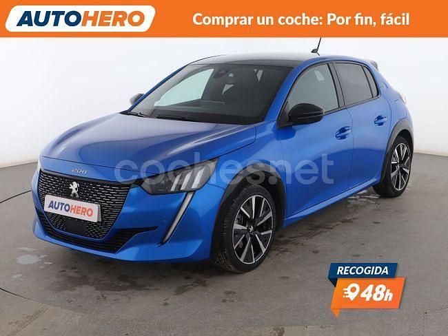 Azul Usado 2020 Peugeot 208 GT-line Utilitario | 14.099 € (Precio justo) - Imagen 1/3