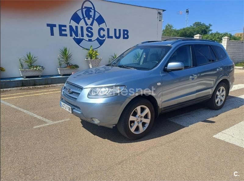 Azul Usado 2007 Hyundai Santa Fe Comfort SUV | 7500 € (Precio justo) - Imagen 1/4
