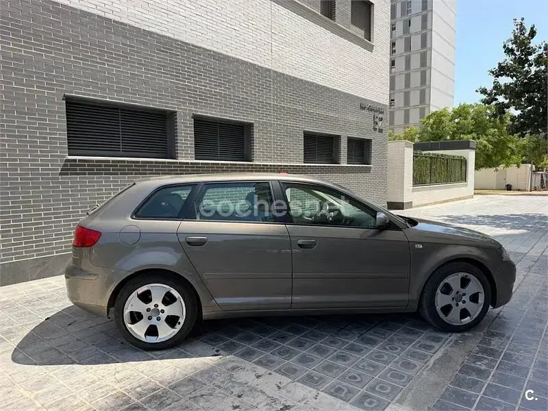Usado Audi A3 Attraction 140 CV (102 kW) 2007 Beige Utilitario